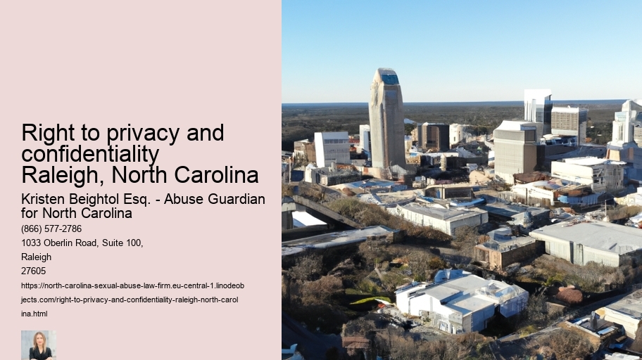 Right to privacy and confidentiality Raleigh, North Carolina
